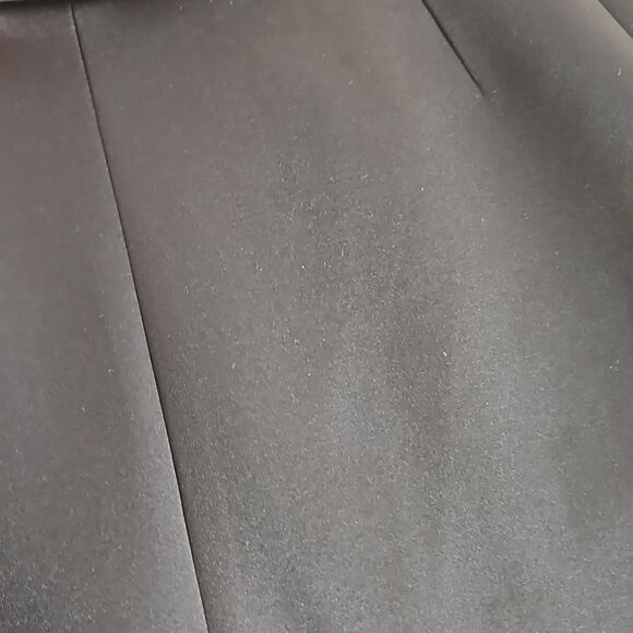 HP Marciano Cocktail Bodycon Midi Dress With Sheer Back Small Black - Picture 14 of 16